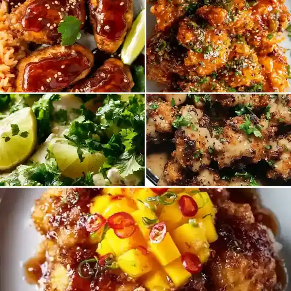 Air Fryer Salmon Bites With Sriracha Honey