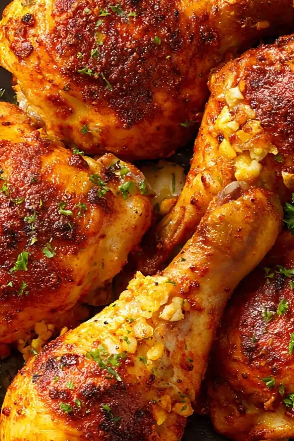 Baked Chicken Legs with Garlic & Paprika