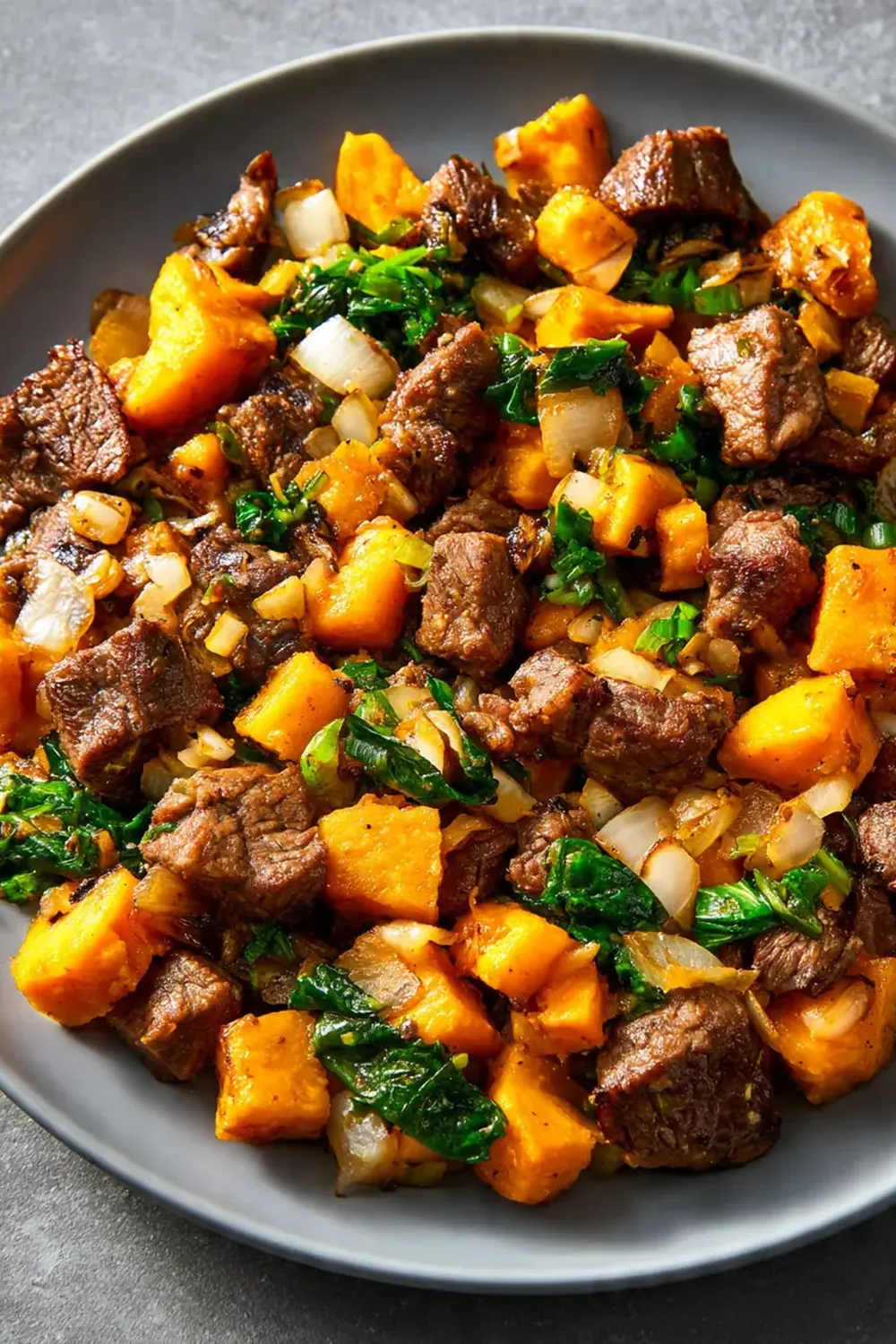 Beef and Sweet Potato Hash (One-Pan)