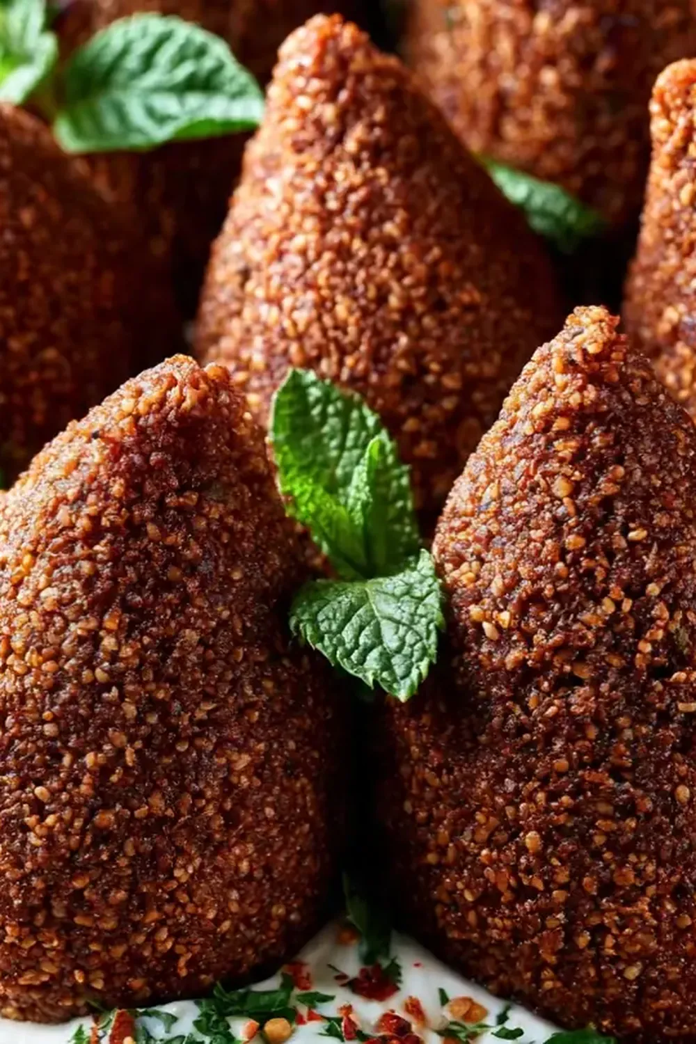 Beef Kbbeh (Middle Eastern Meatballs)