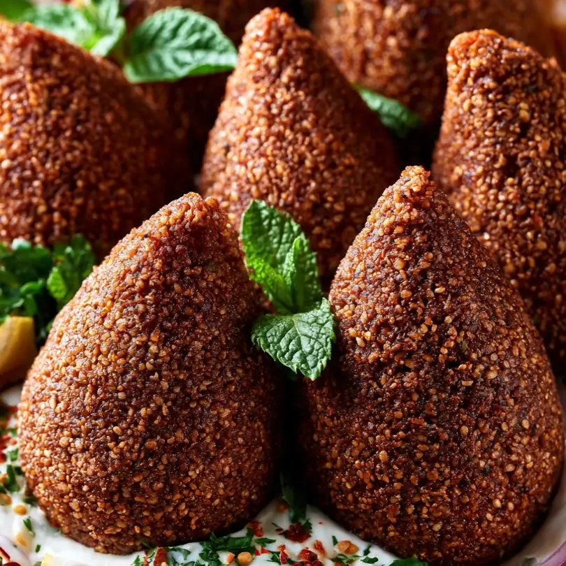Beef Kbbeh (Middle Eastern Meatballs)