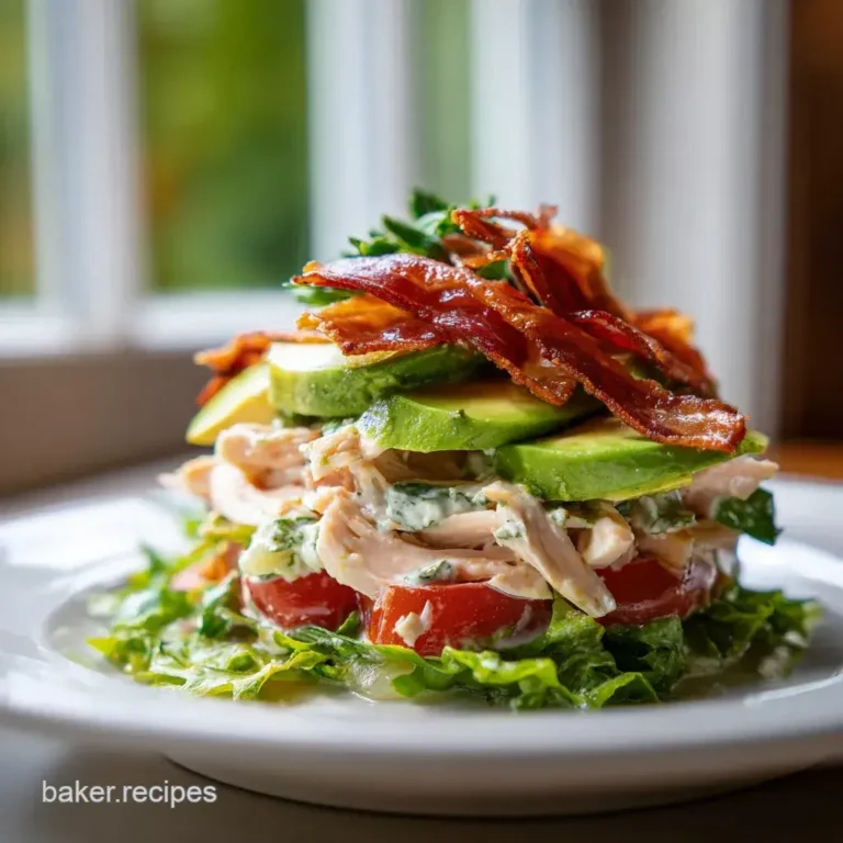 Blt Chicken Salad With Avocado Ranch