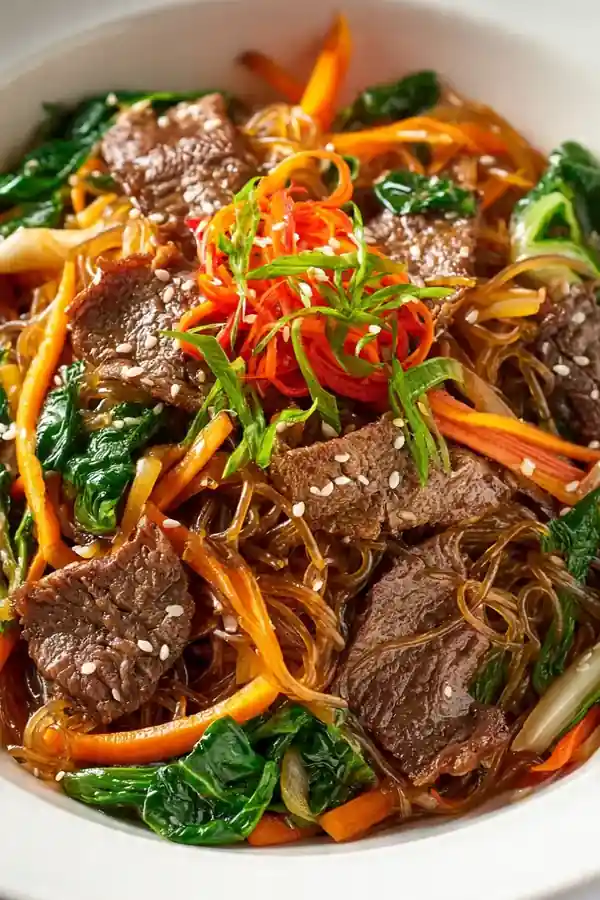 Bulgogi Bowl with Sweet Potato Noodles