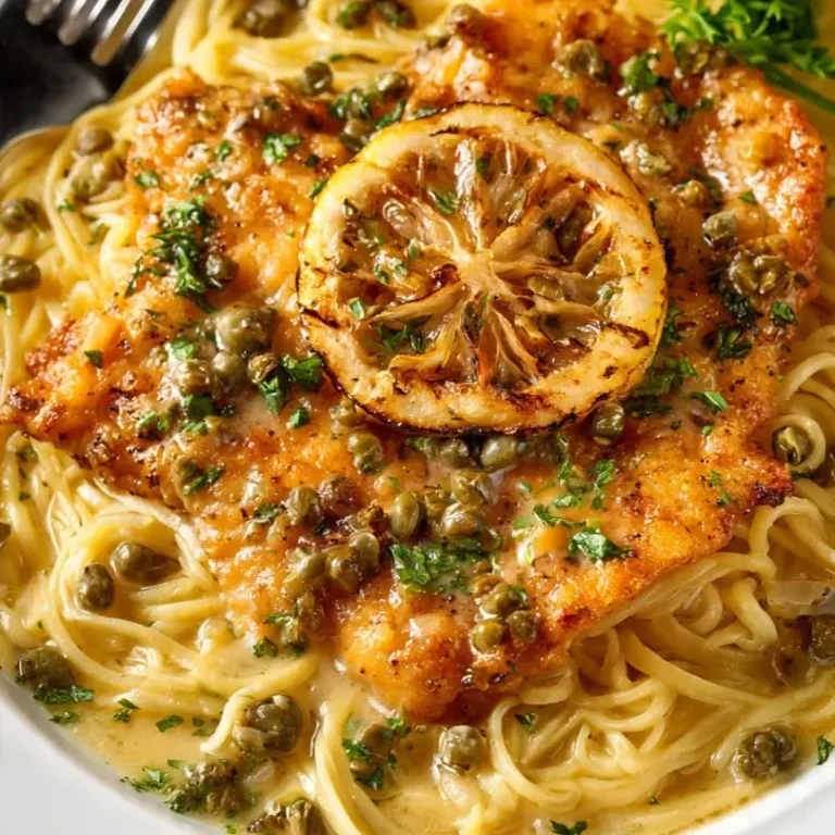 Chicken Piccata With Lemon Caper Sauce