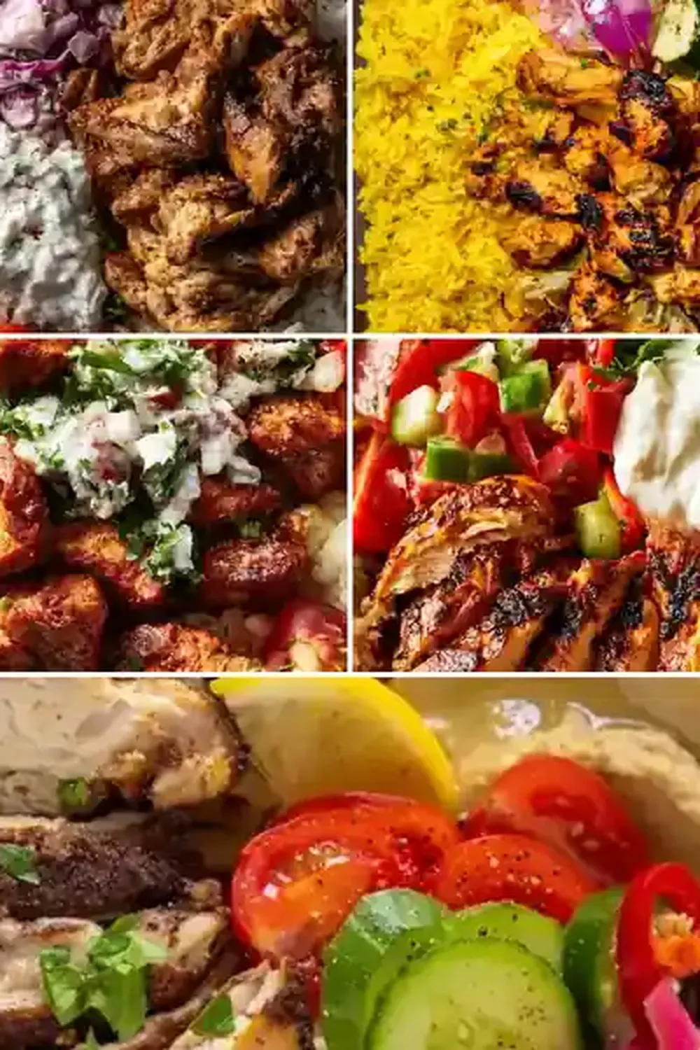 Chicken Shawarma Rice Bowls