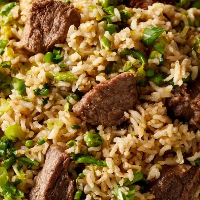 Easy Beef Fried Rice (Better Than Takeout)