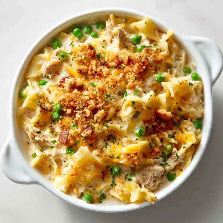 Easy Tuna Noodle Casserole