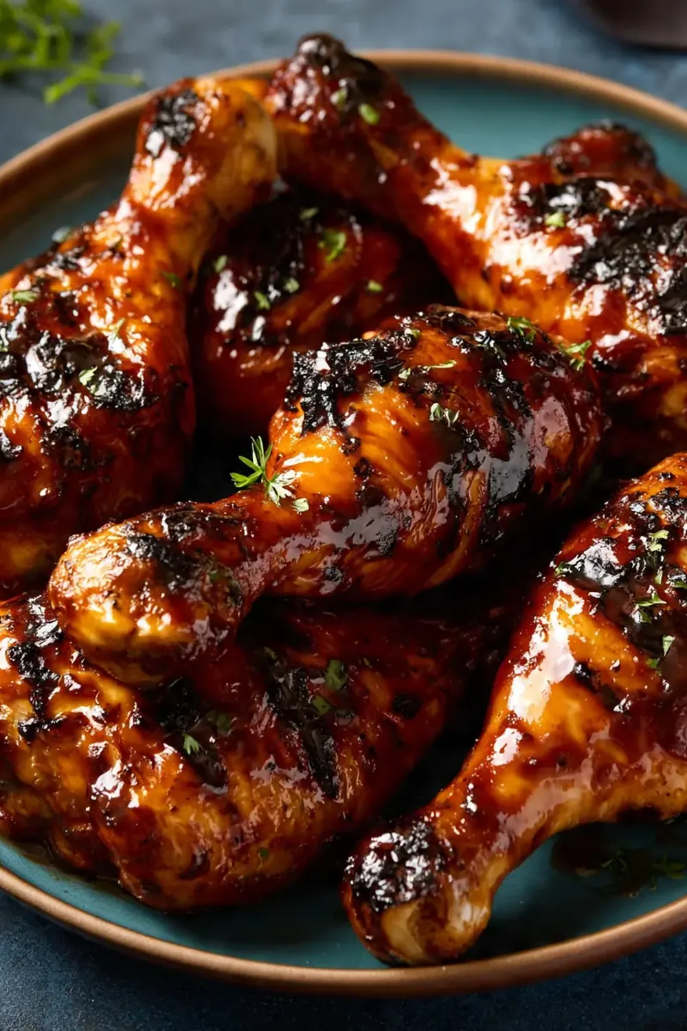 Grilled BBQ Chicken Drumsticks