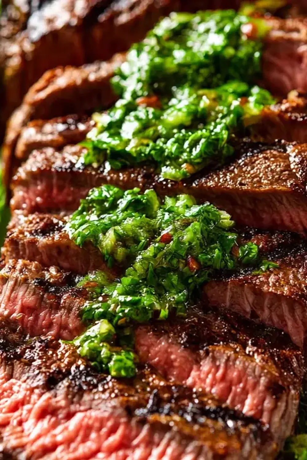 Grilled Skirt Steak with Chimichurri Sauce