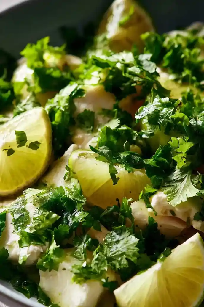 Lime and Coriander Finish