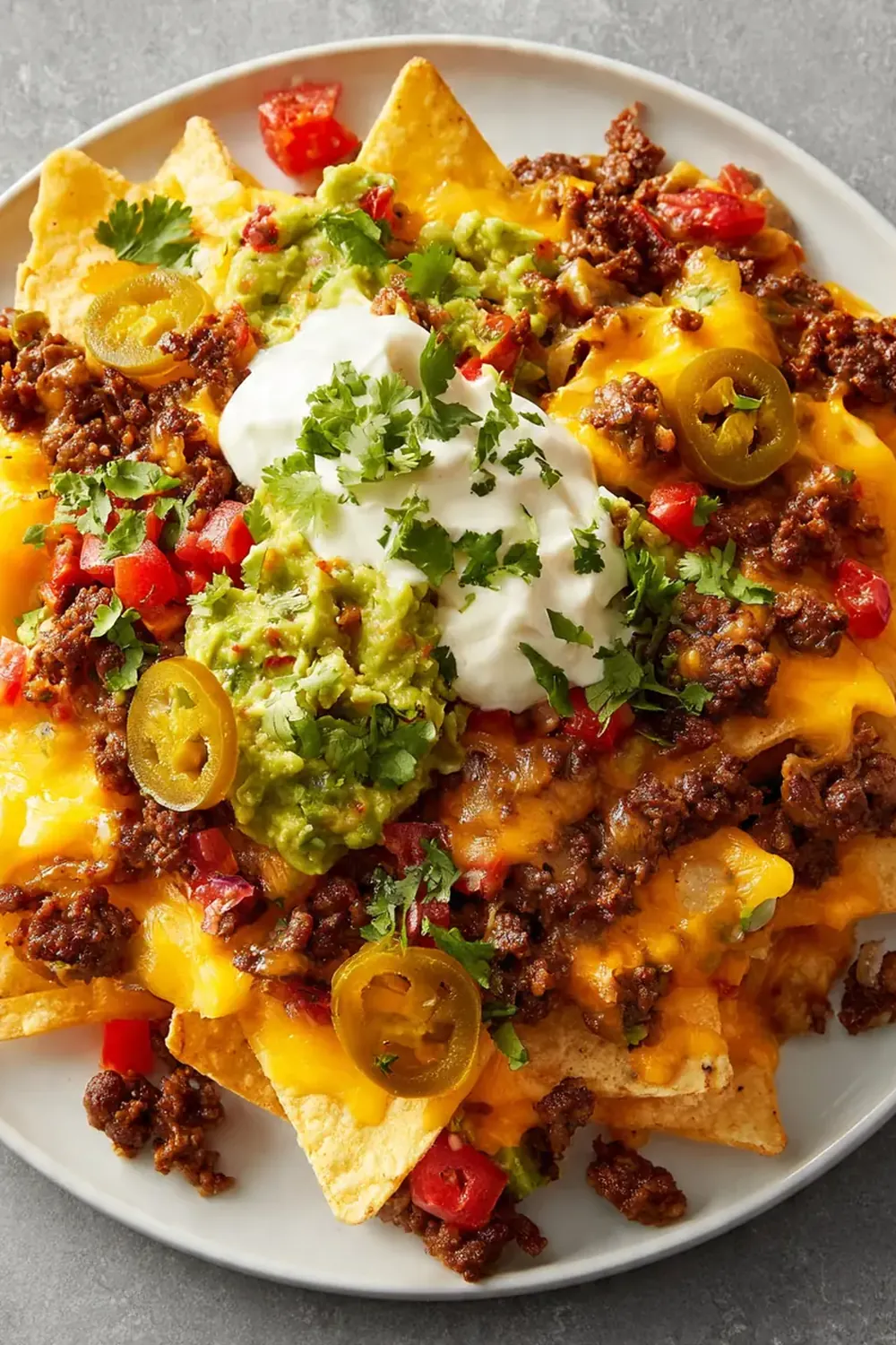 Loaded Beef Nachos