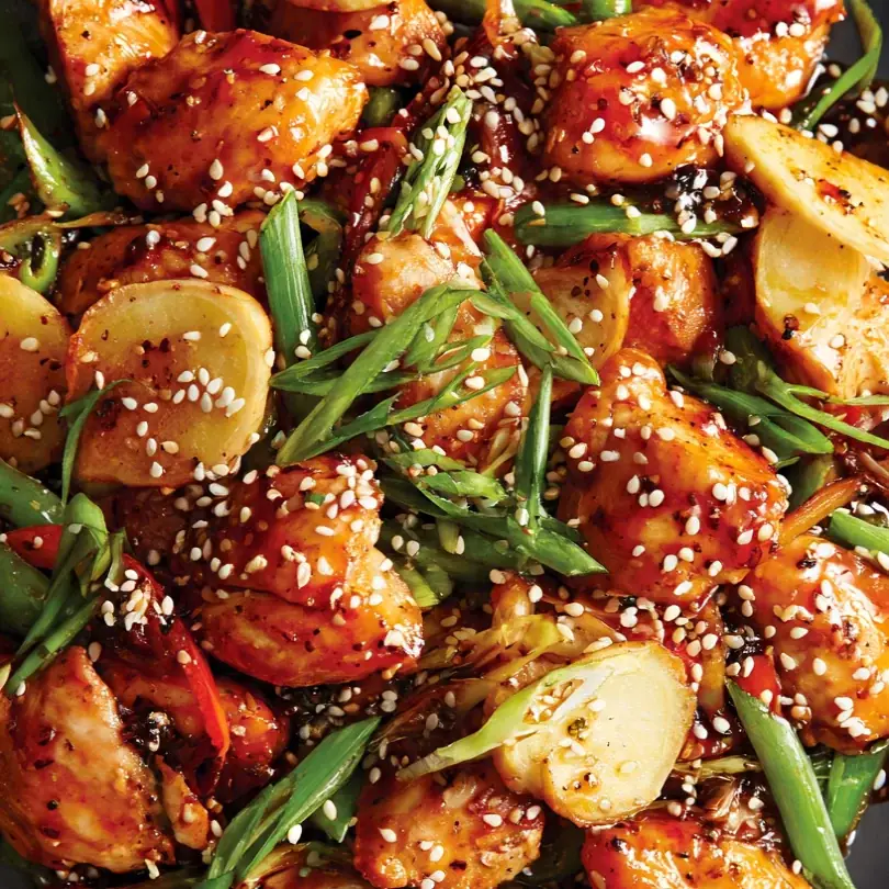 Sesame Ginger Chicken Stir-Fry