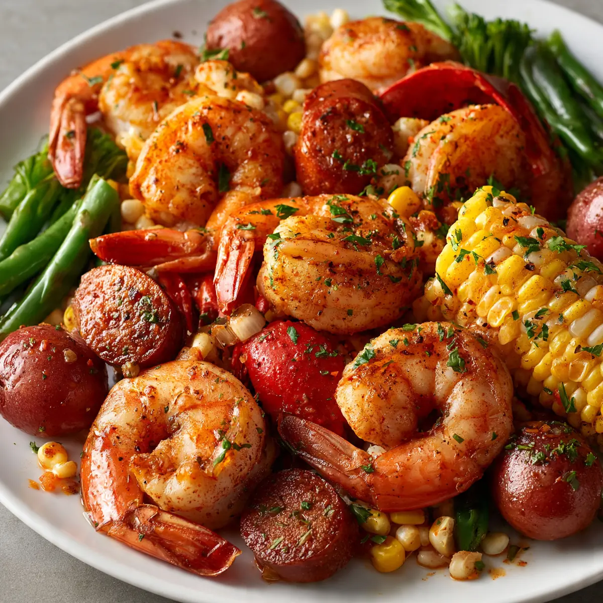 Spicy Cajun Shrimp Boil