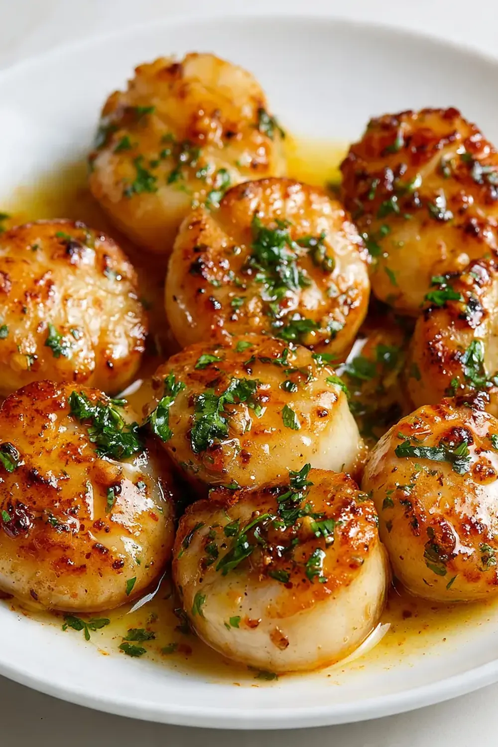 Spicy Garlic Butter Scallops