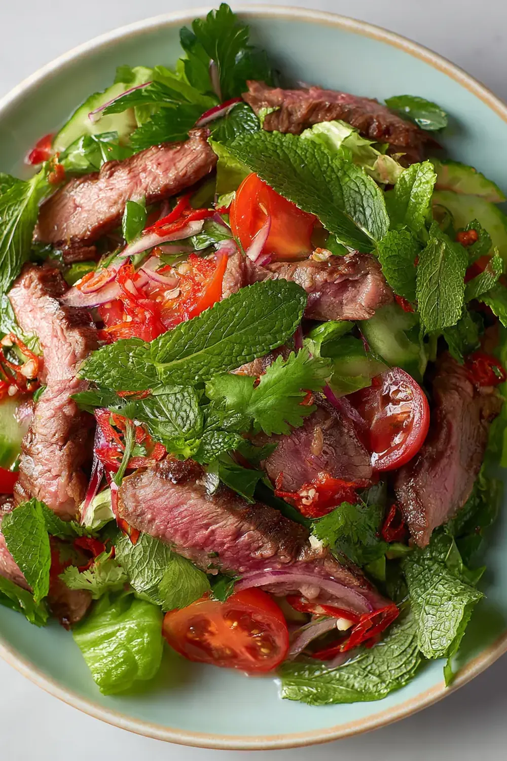 Spicy Thai Beef Salad (Yum Nua)