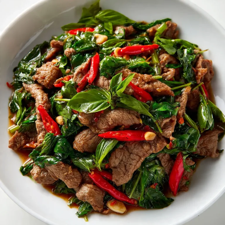 Thai Basil Beef Stir-Fry
