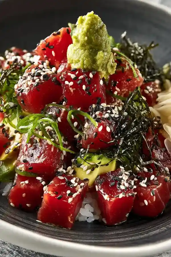 Wasabi Sesame Ginger Poke