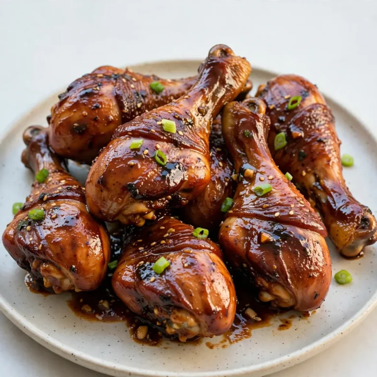 10-Min Prep Slow Cooker BBQ Chicken Drumsticks