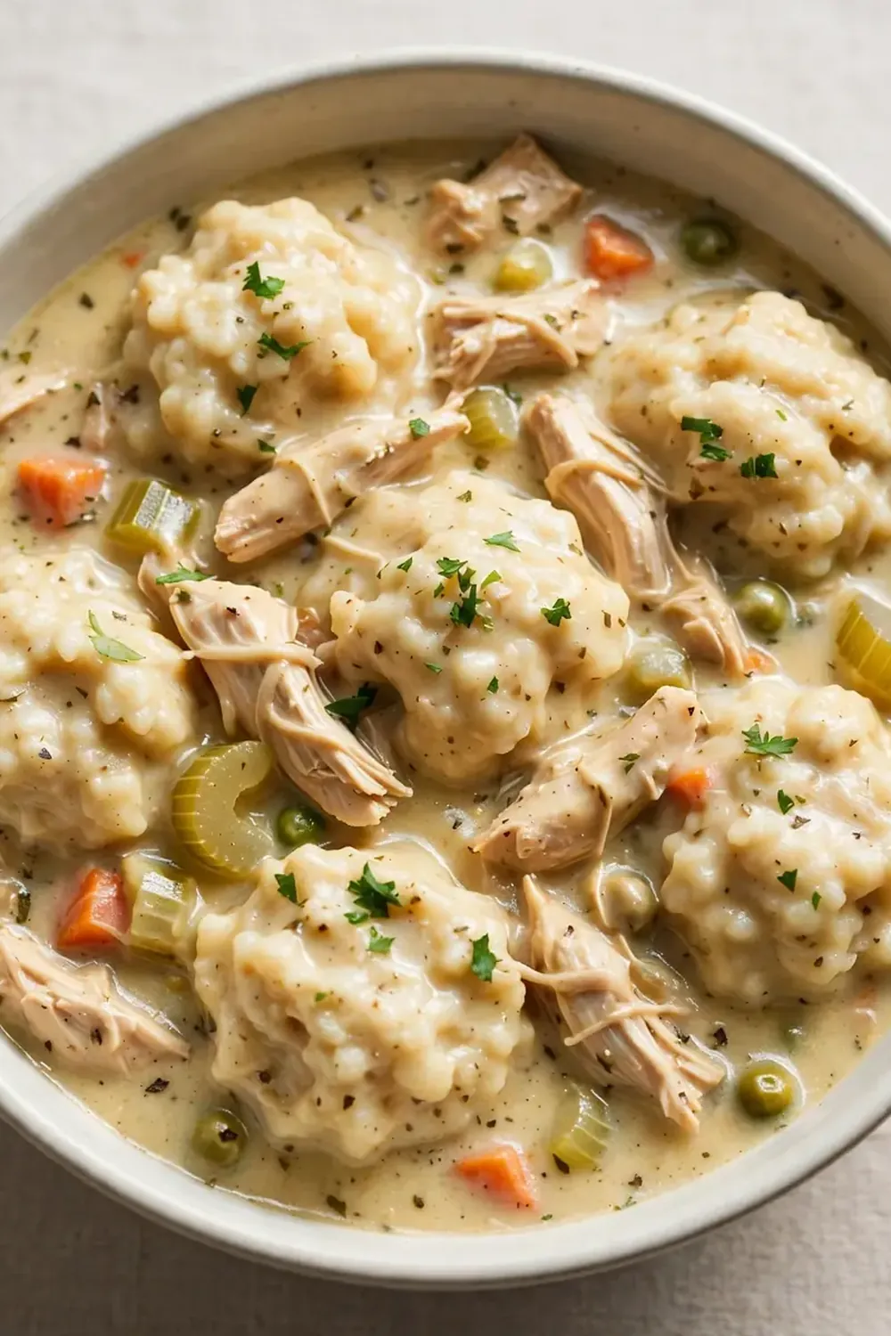 Slow Cooker Chicken and Dumplings