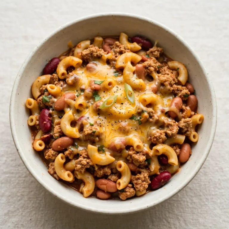 5-Minute Prep Slow Cooker Turkey Chili Mac