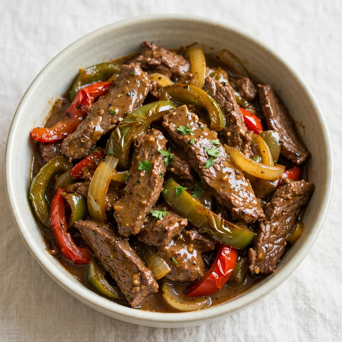 Crockpot Beef Pepper Steak: Quick Weeknight Dinner