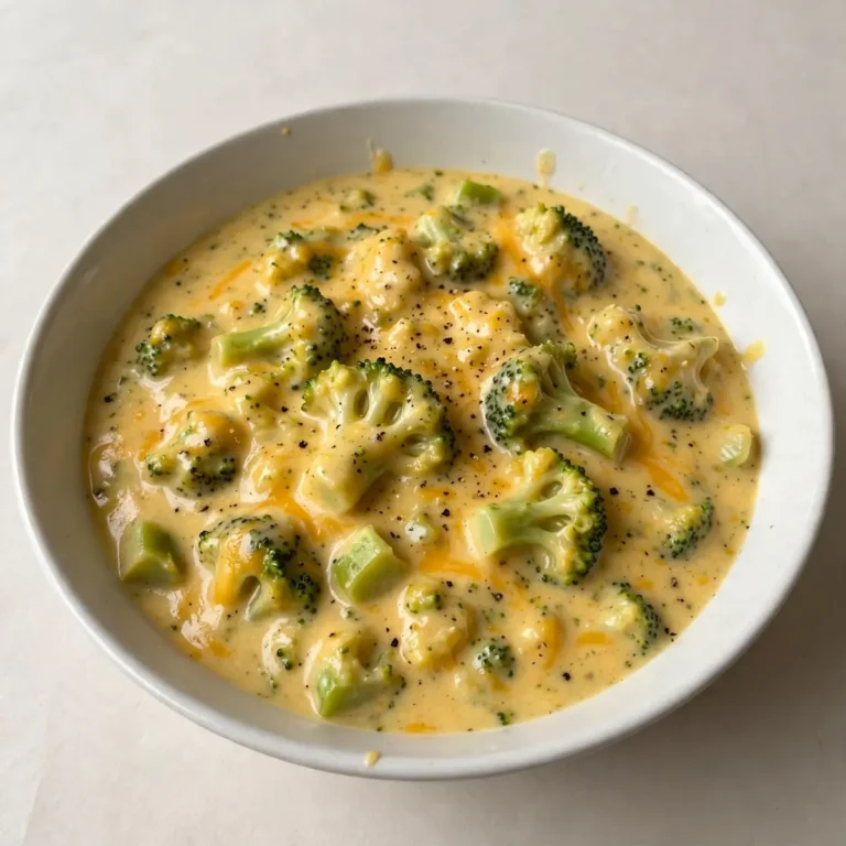 Crockpot Creamy Broccoli Cheddar Soup Easy Weeknight Dinner