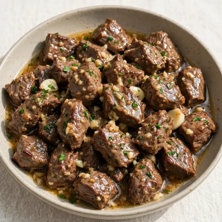 Crockpot Garlic Butter Beef Tips: Easy Weeknight Dinner