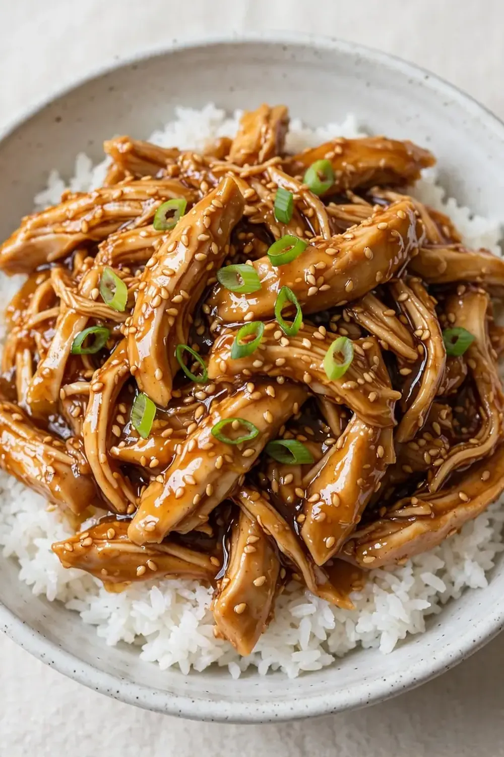 Crockpot Honey Sesame Chicken