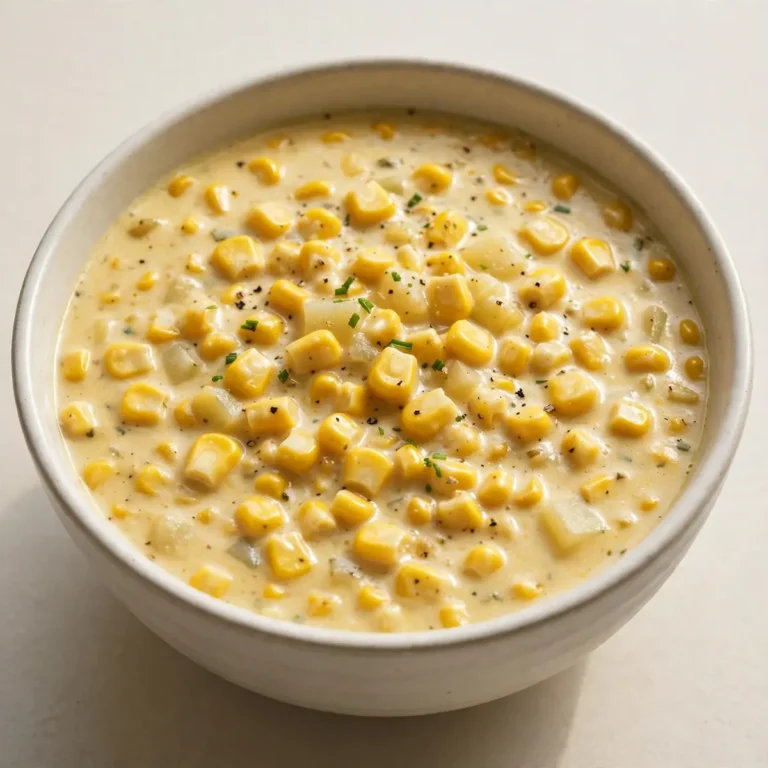 Easy 15-Min Prep Crockpot Creamy Corn Chowder