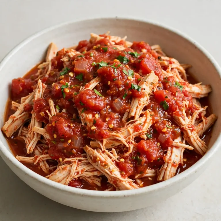 Easy Dump-and-Go Crockpot Salsa Chicken for Busy Weeknights