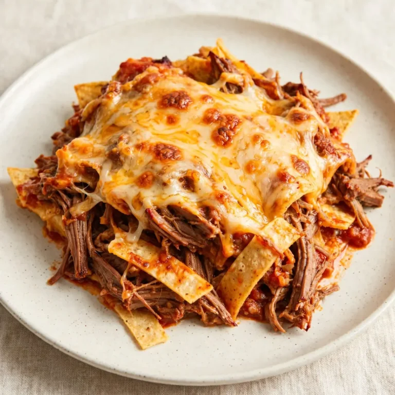 Easy Slow Cooker Beef Enchilada Casserole for Busy Weeknights
