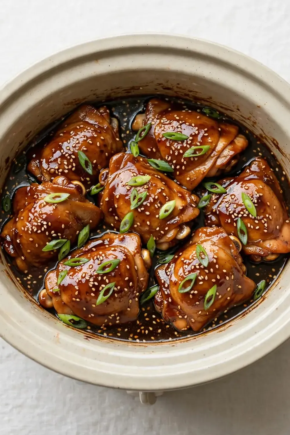 Crockpot Teriyaki Chicken Thighs