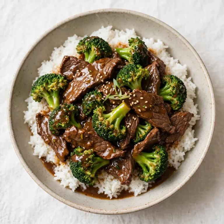 Easy Weeknight Crockpot Beef and Broccoli