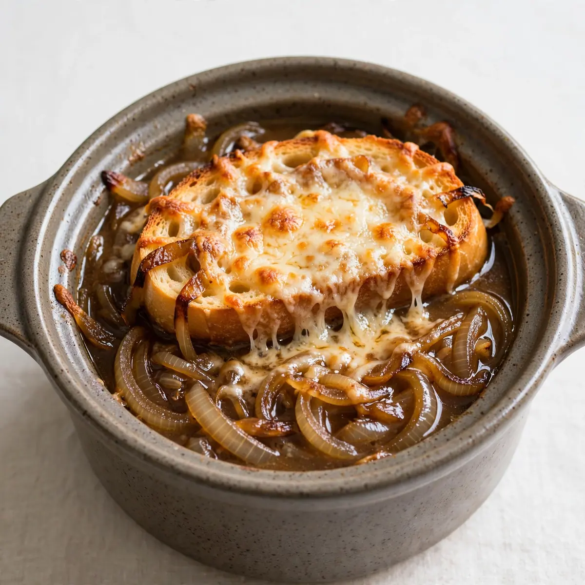 Easy Weeknight Crockpot French Onion Soup