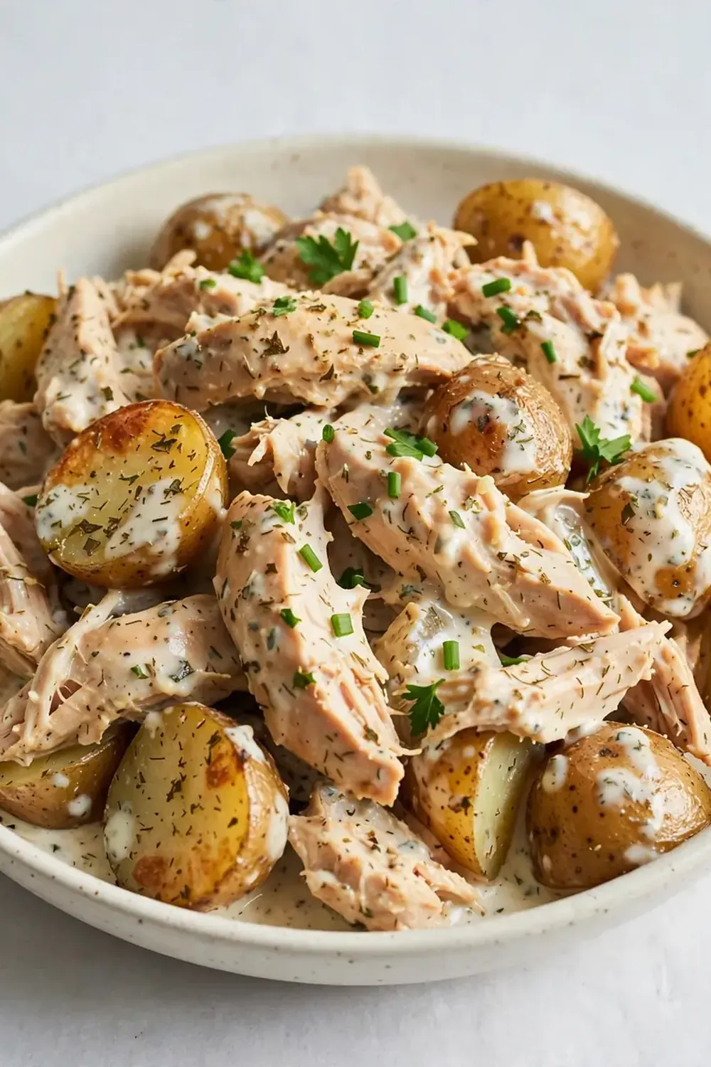 Dump-and-Go Crockpot Ranch Chicken and Potatoes