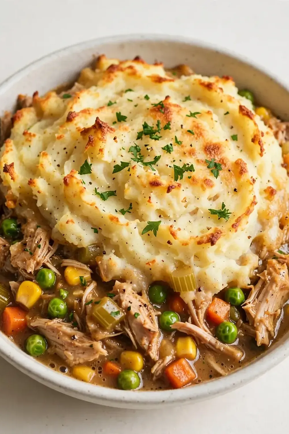 Slow Cooker Turkey Shepherd’s Pie