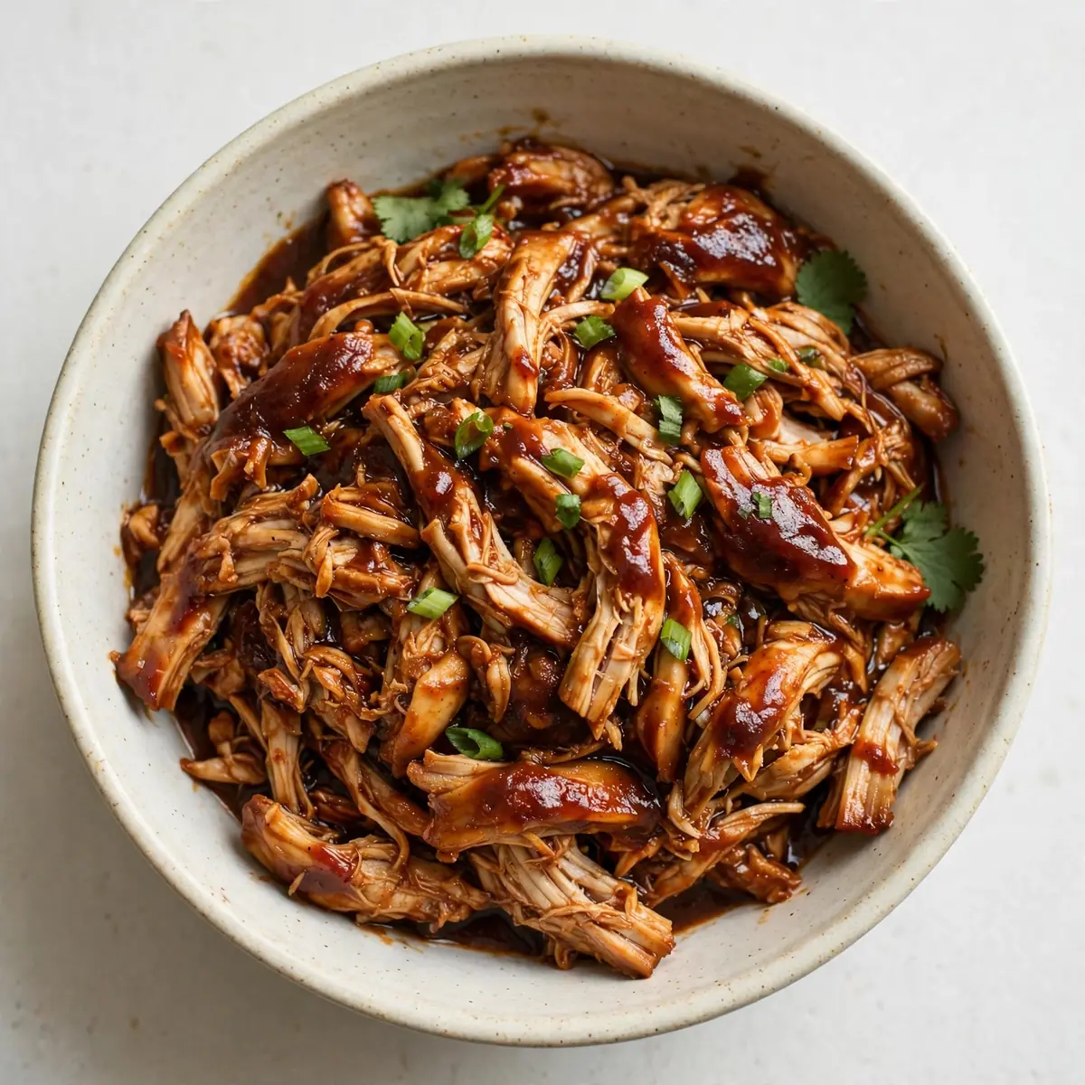 Quick Weeknight Slow Cooker BBQ Pulled Chicken
