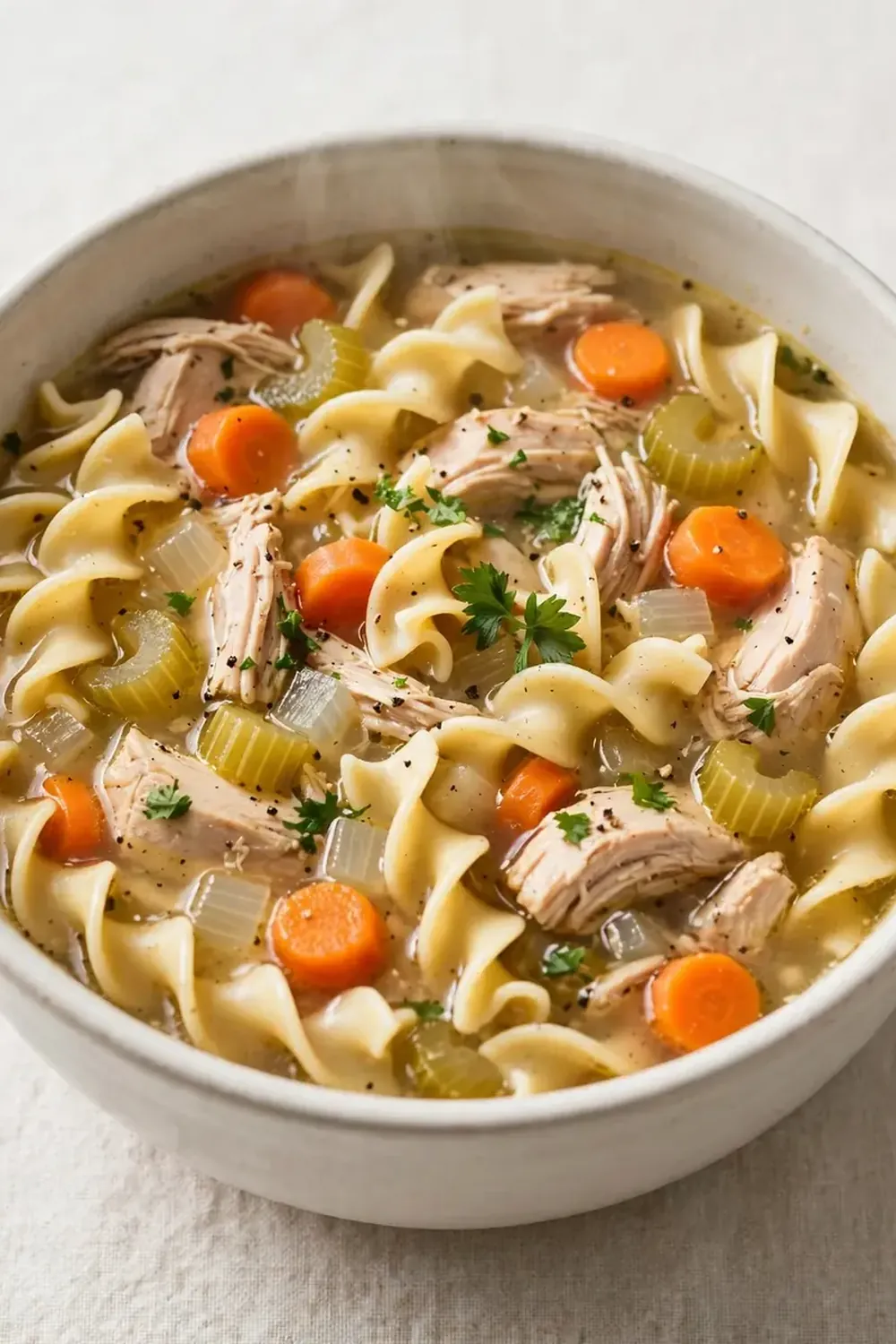 Crockpot Chicken Noodle Soup