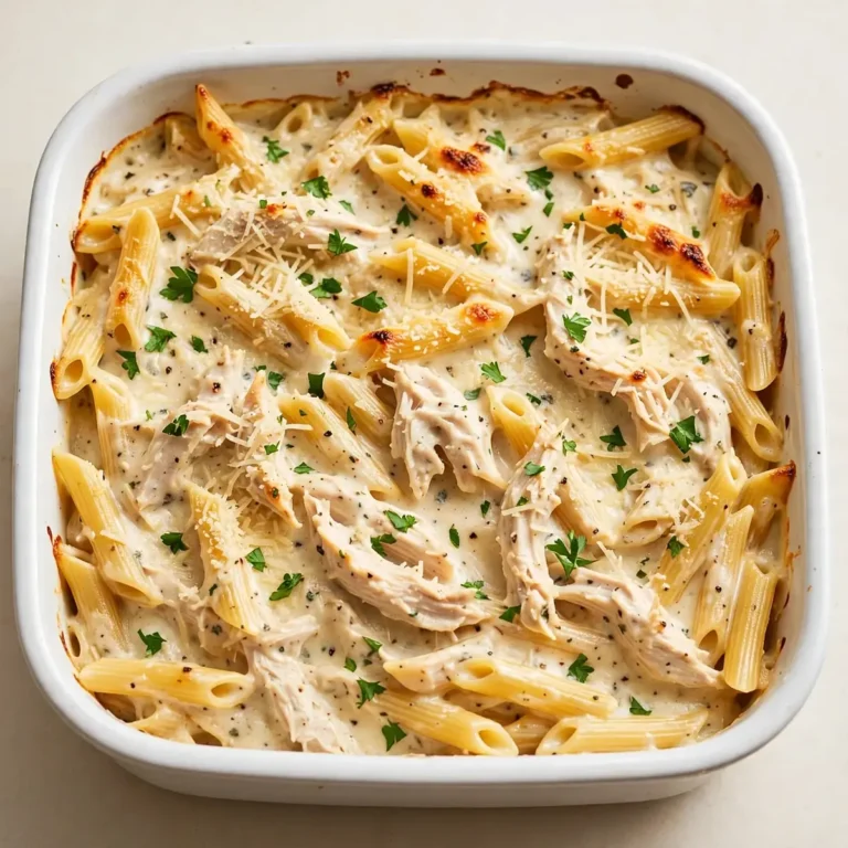Slow Cooker Chicken Alfredo Casserole The Ultimate Busy Night Dinner