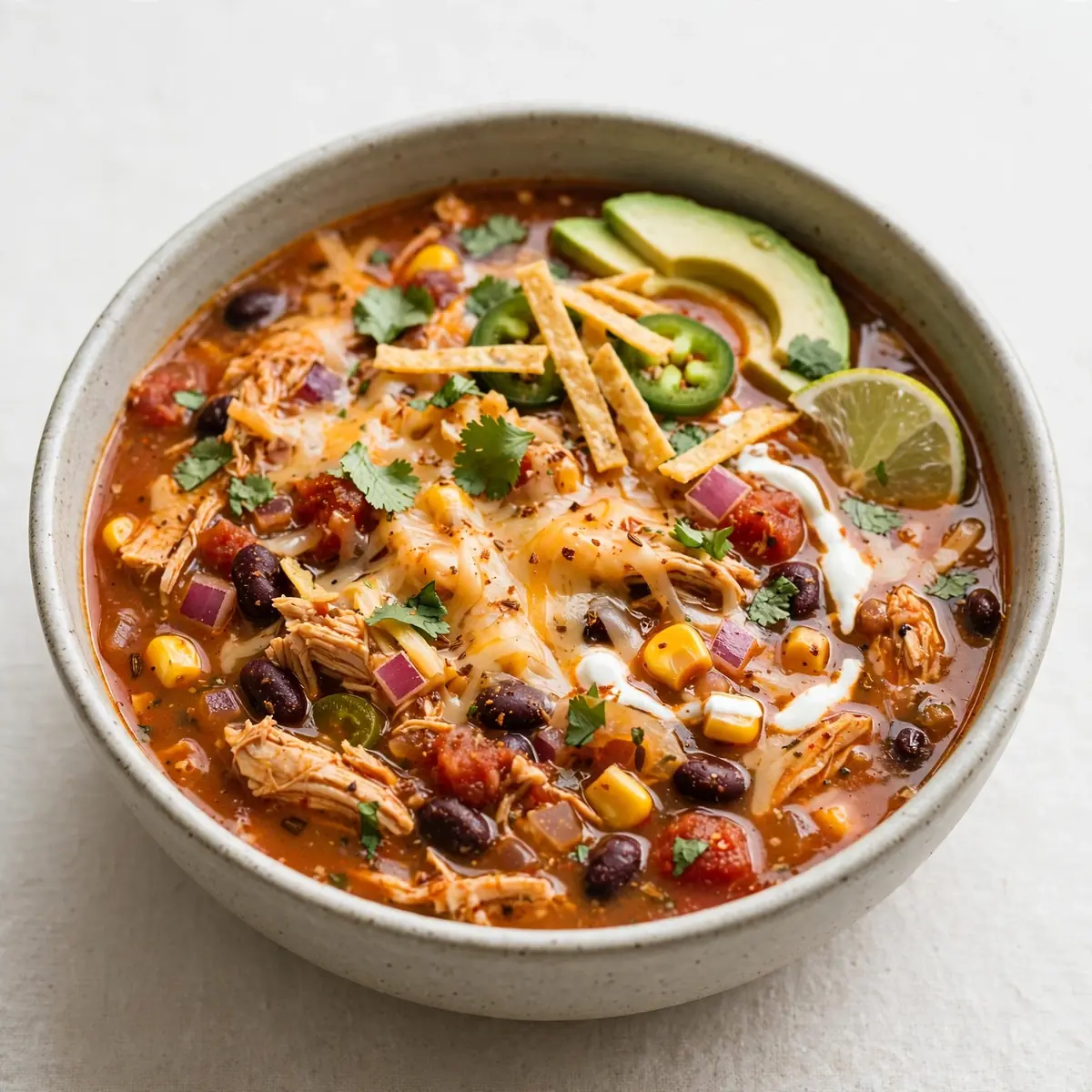 Slow Cooker Chicken Enchilada Soup: Busy Weeknight Miracle
