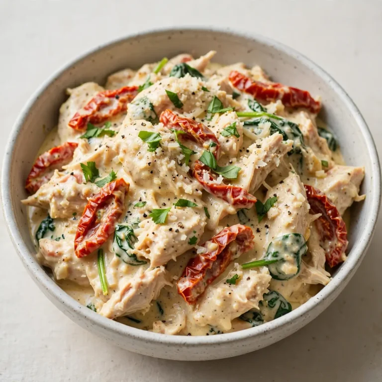 Weeknight Slow Cooker Creamy Sundried Tomato Chicken